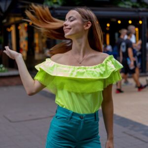 Къси панталонки "Turquoise Denim"