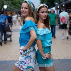 Лента за коса „Funny Fashion Face“