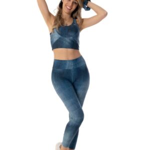 Кроп-топ “Denim”